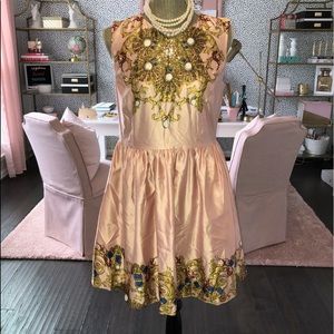 JOE FRESH Pink satin dress